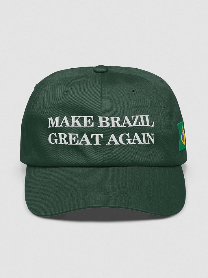 make brazil great again cap / hat - 100% cotton product image (1)