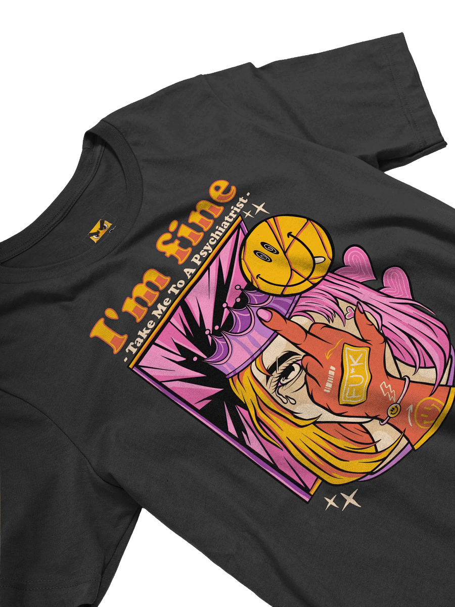 Bold & Edgy Middle Finger Crown Graphic T-Shirt product image (3)