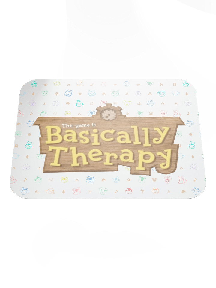 Basically Therapy Mouse Pad product image (1)