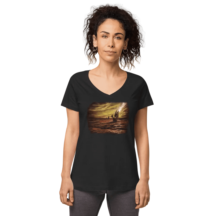 Red Seas Under Red Skies V-neck product image (1)