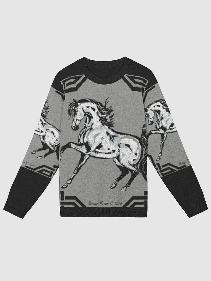 Arabian Horse Art Knit Sweater product image (1)