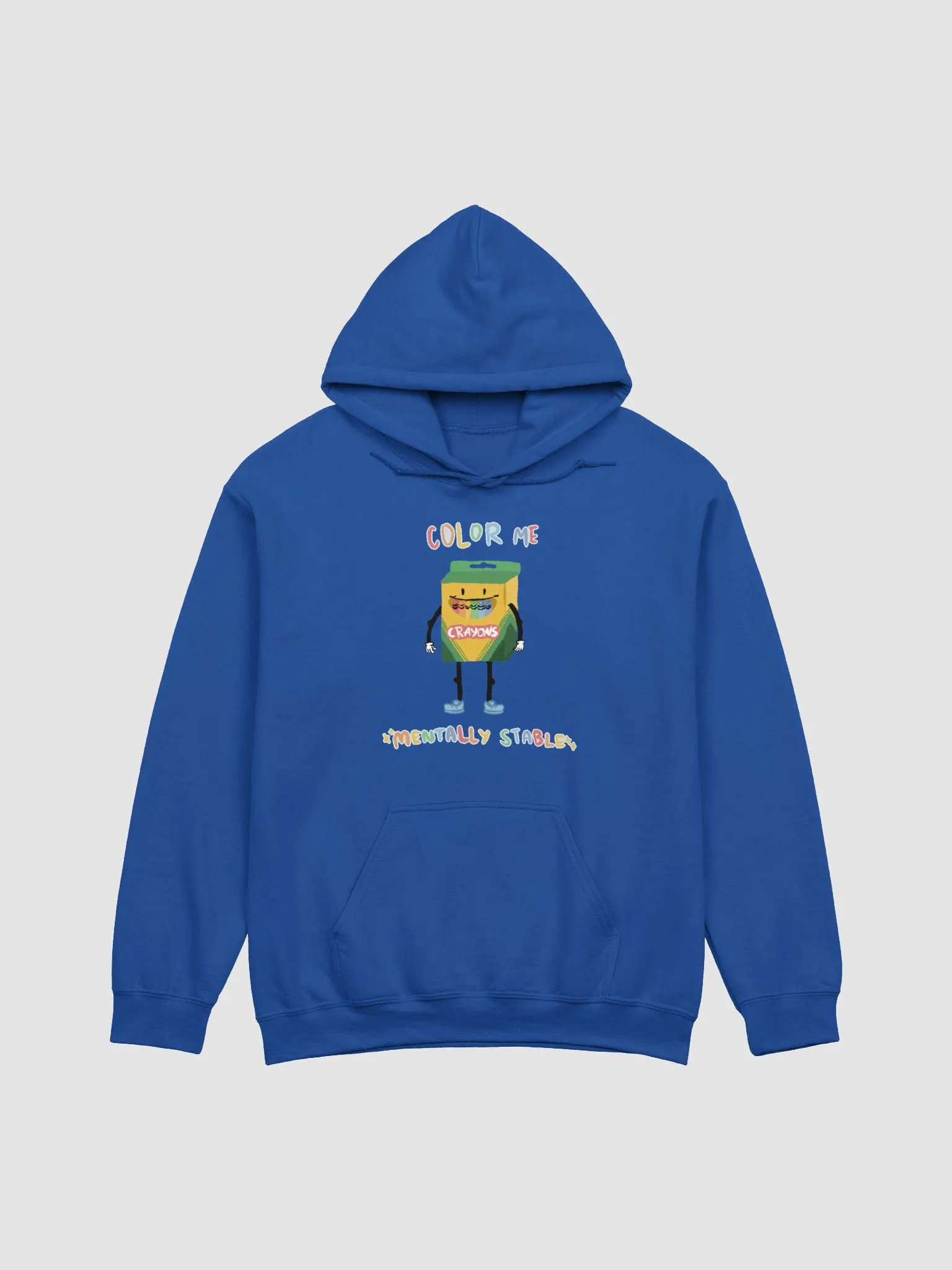 Color Me Mentally Stable Hoodie product image (1)
