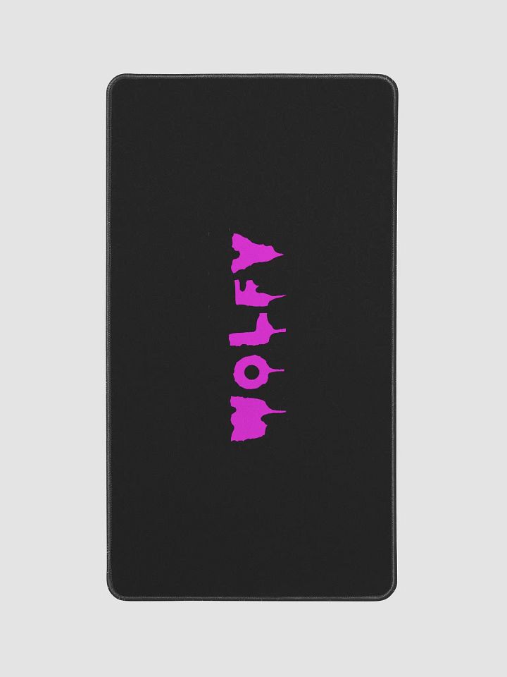 Dripping Pink Desk Mat - WOLFY Edition product image (1)