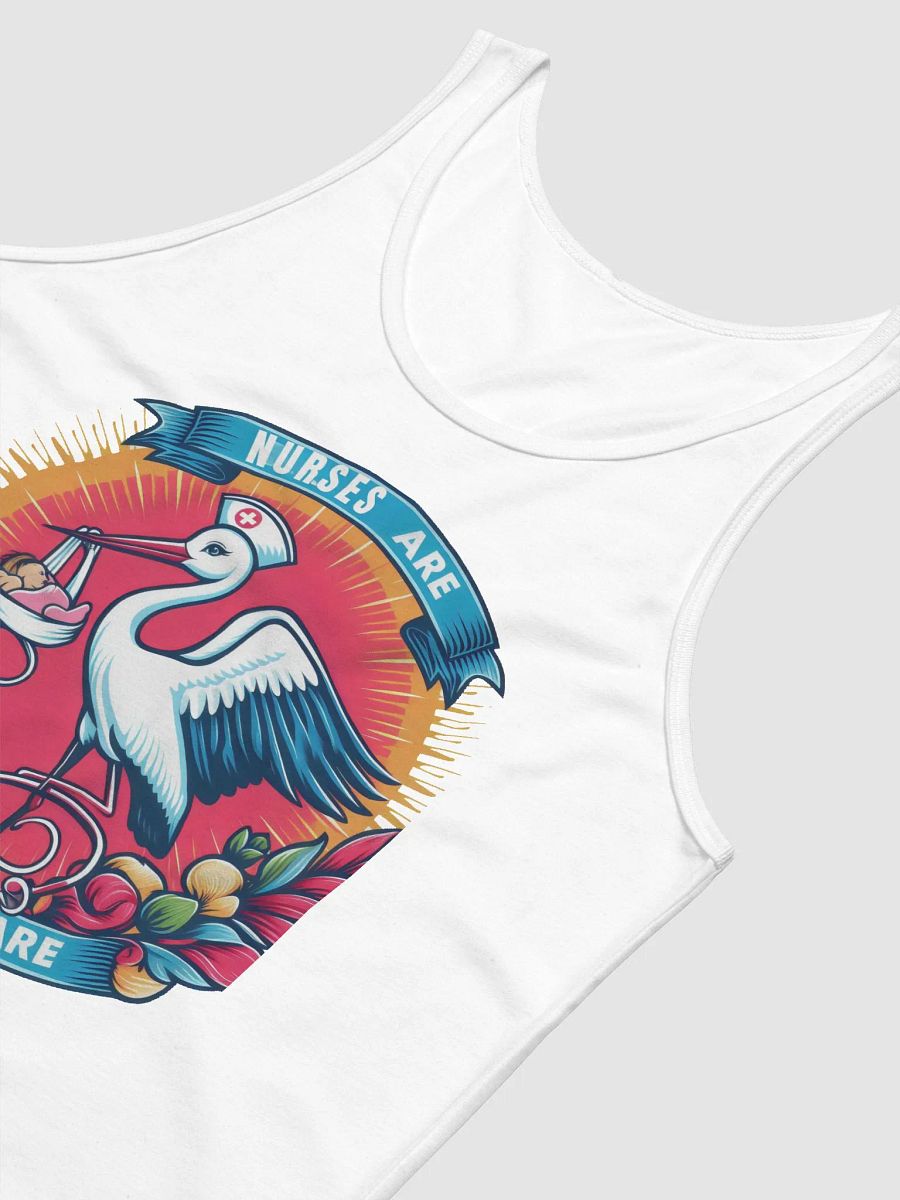 Born to Care Stork Nurse Jersey Tank product image (53)