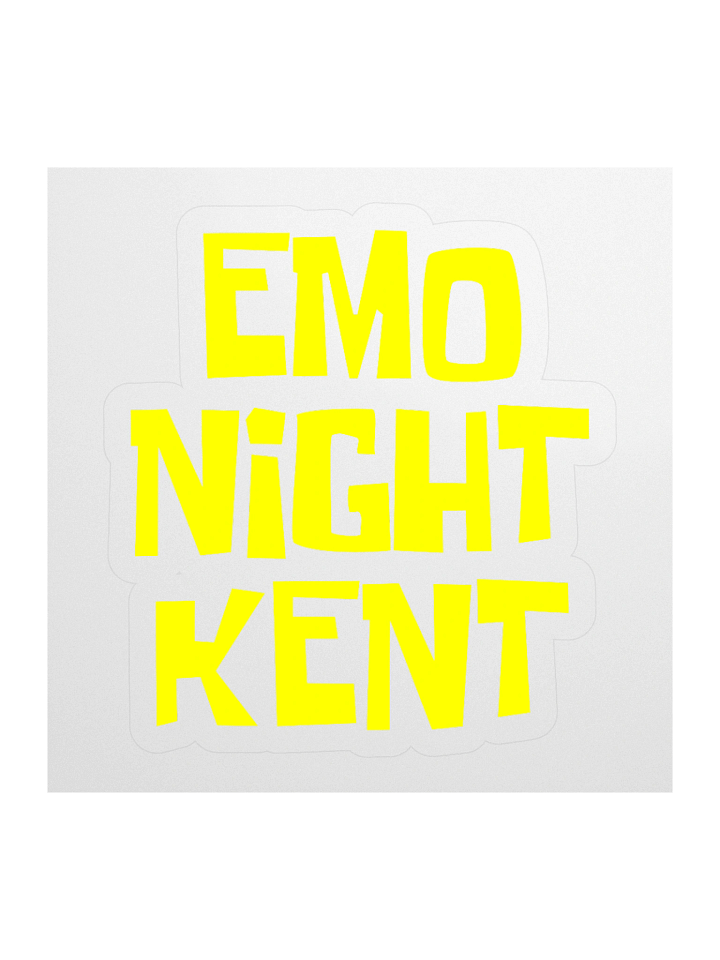 Emo Night Kent Sponge Sticker product image (2)