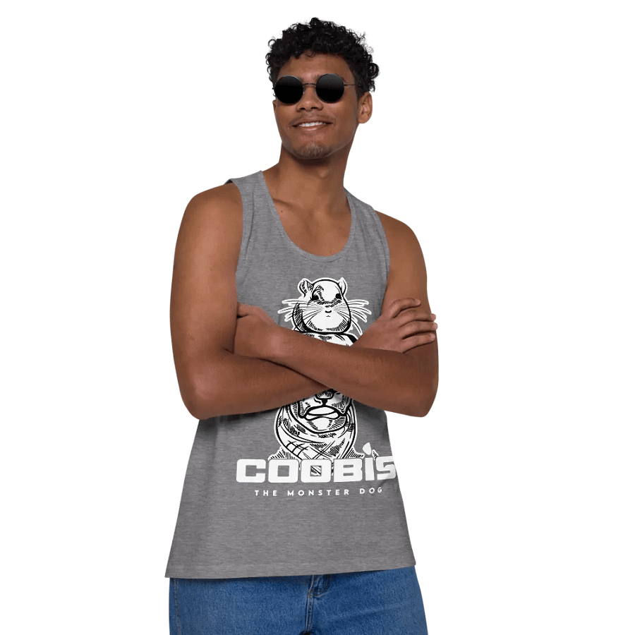 Coobis The Monster Dog Tank Top (With Chinchilla) product image (7)