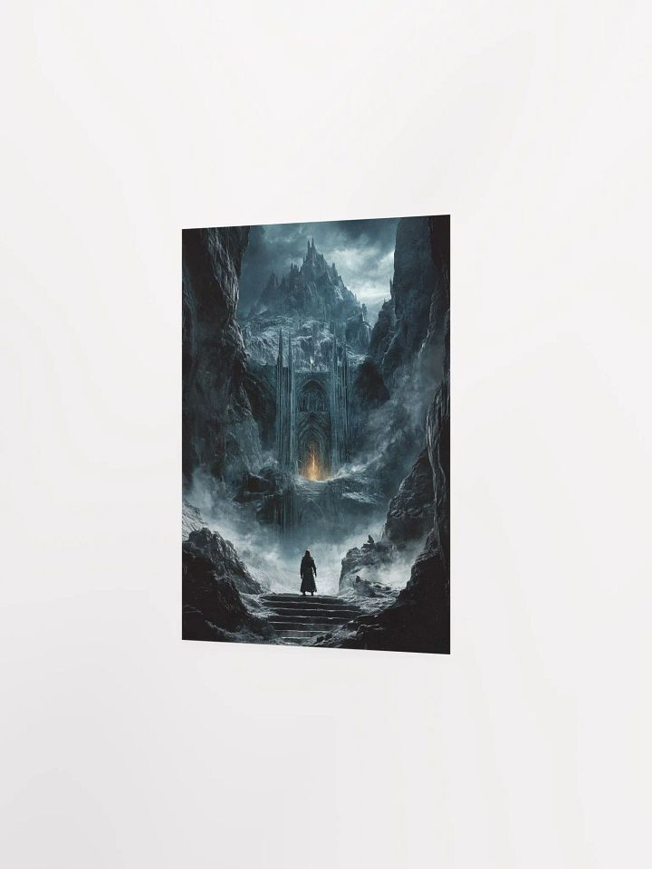 Entrance to the Mountain - High-Quality Matte Poster product image (2)
