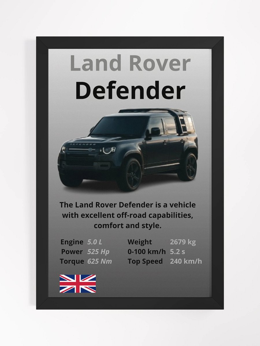 Land Rover Defender Wall Poster product image (1)