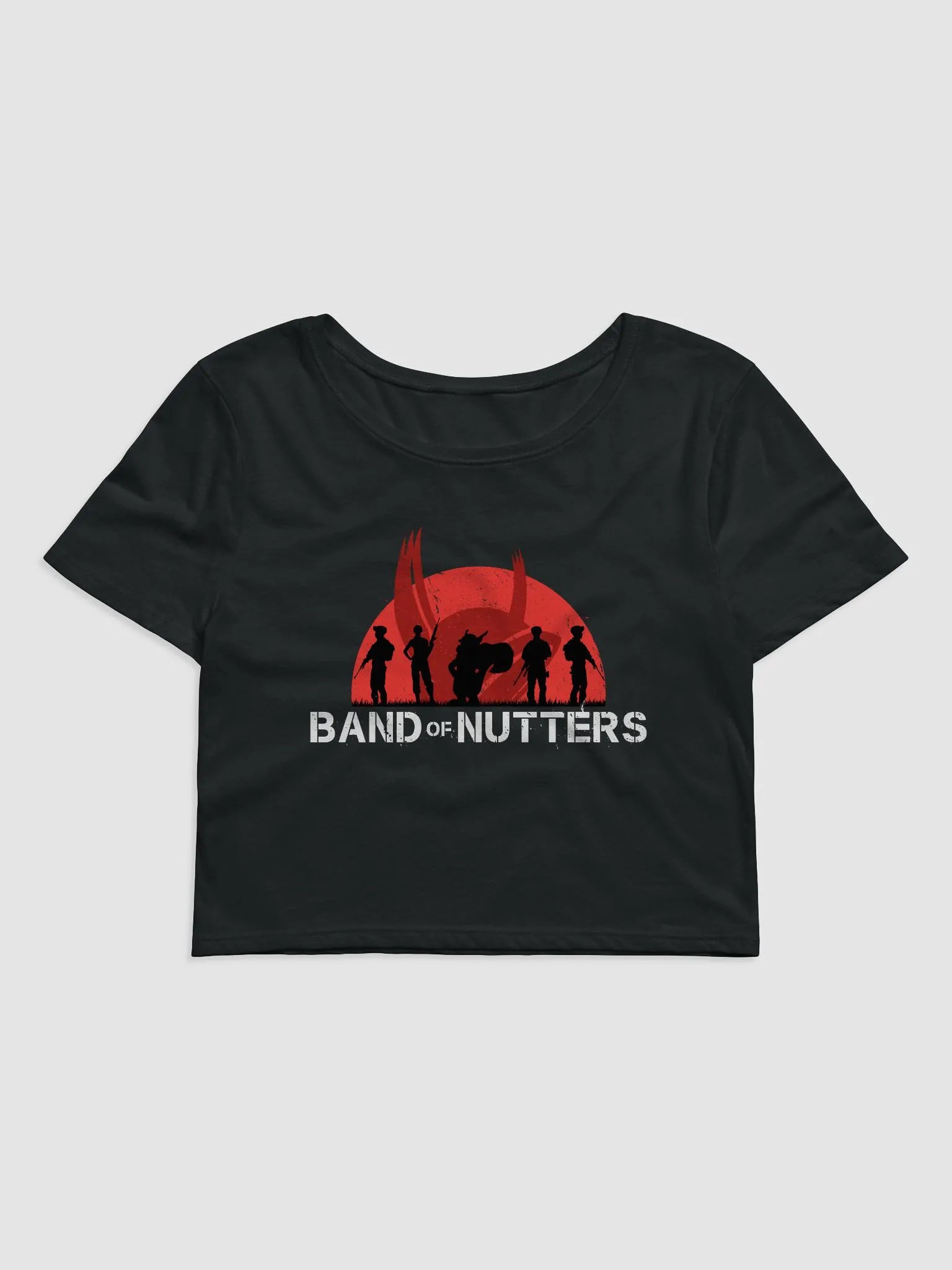 Band Of Nutters Womens Crop T product image (1)