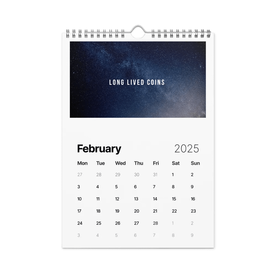 Long Lived Coins LLC Calendar product image (5)