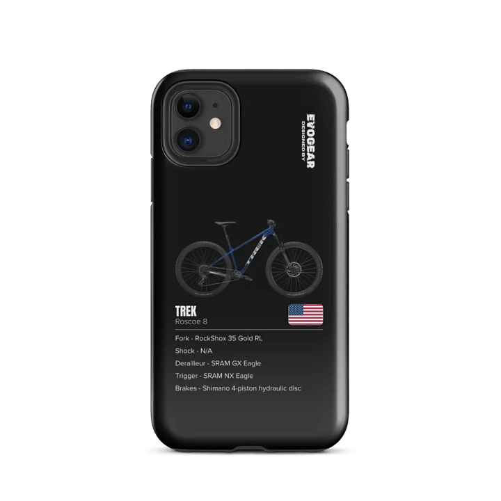Black Roscoe 8 iPhone Case product image (47)
