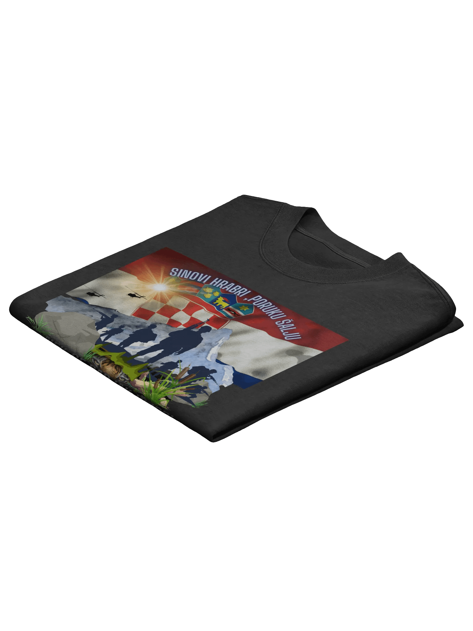 Crowned PNB Oversized Faded T-Shirt Tigrovi Oluja95 product image (4)