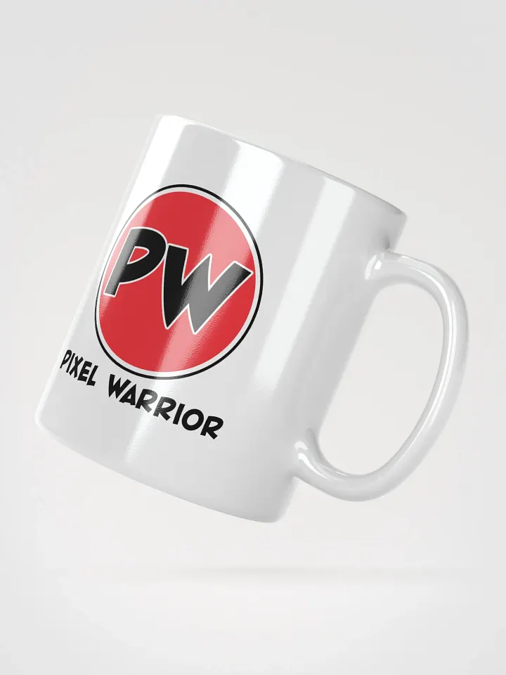 Pixel Warrior Gaming Mug – Retro Gamer Coffee Cup product image (2)