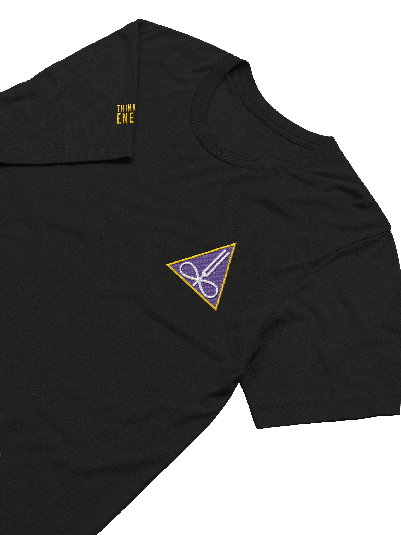 Thinkroot Energy Triangle T-Shirt (Embroidered Bella+Canvas) product image (1)