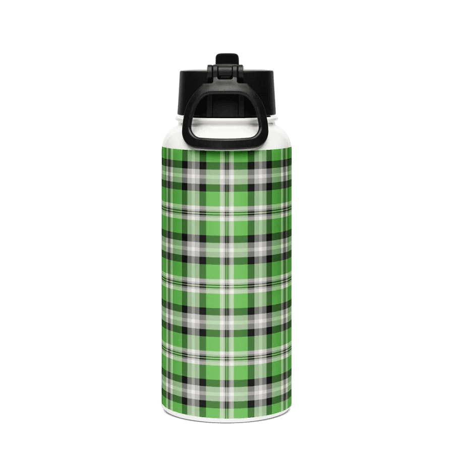 Bright Green, Black, and Gray Water Bottle product image (3)