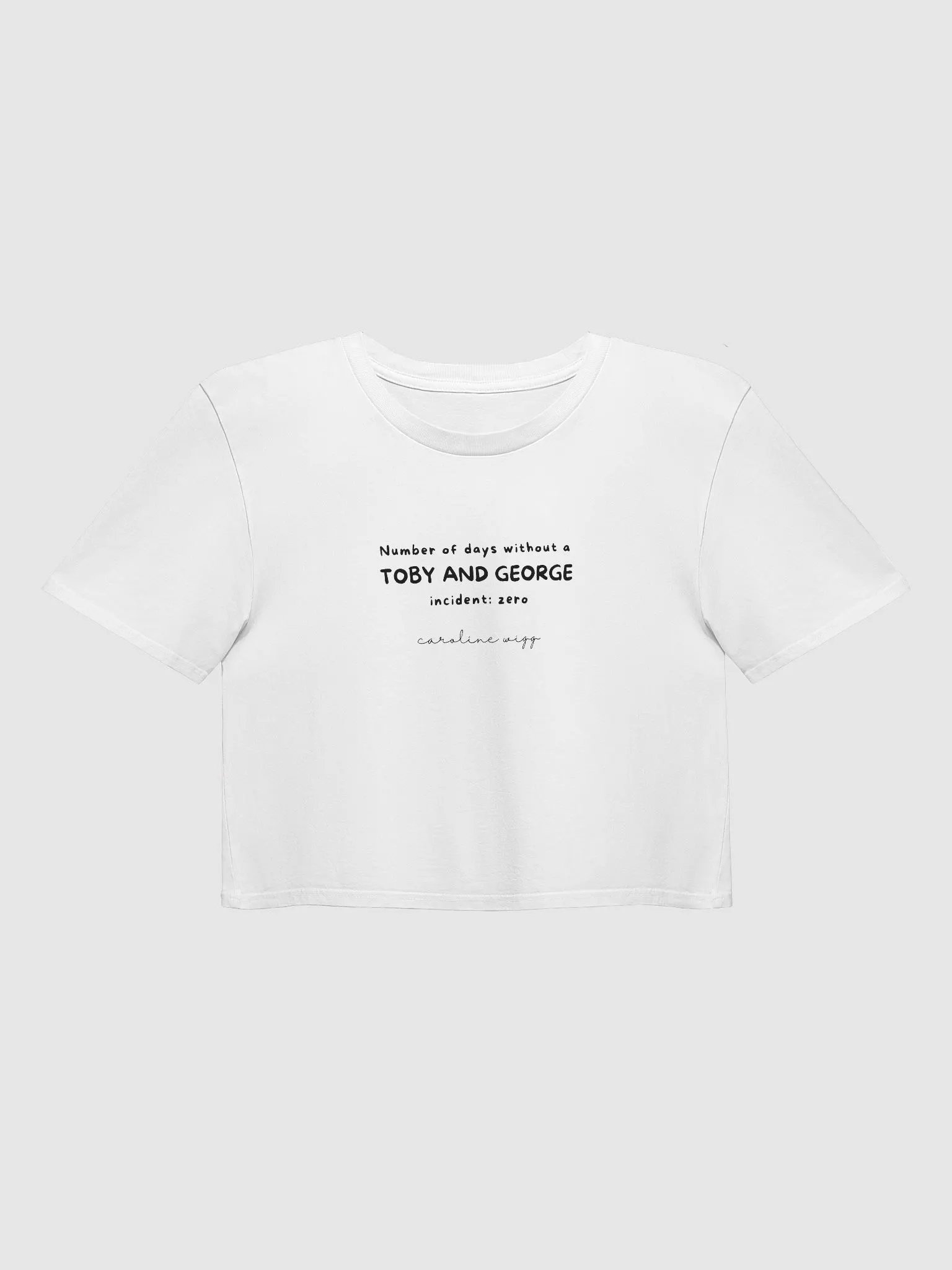 Toby and George Incident Crop Top - Light Colours product image (1)