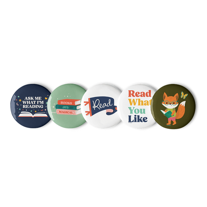 Bookish Pin Set product image (1)