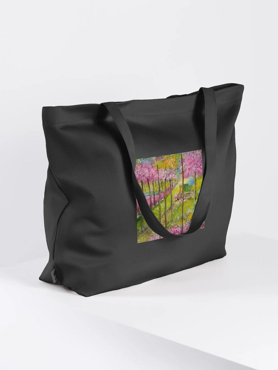 Blossom Retreat Organic Tote Bag product image (4)