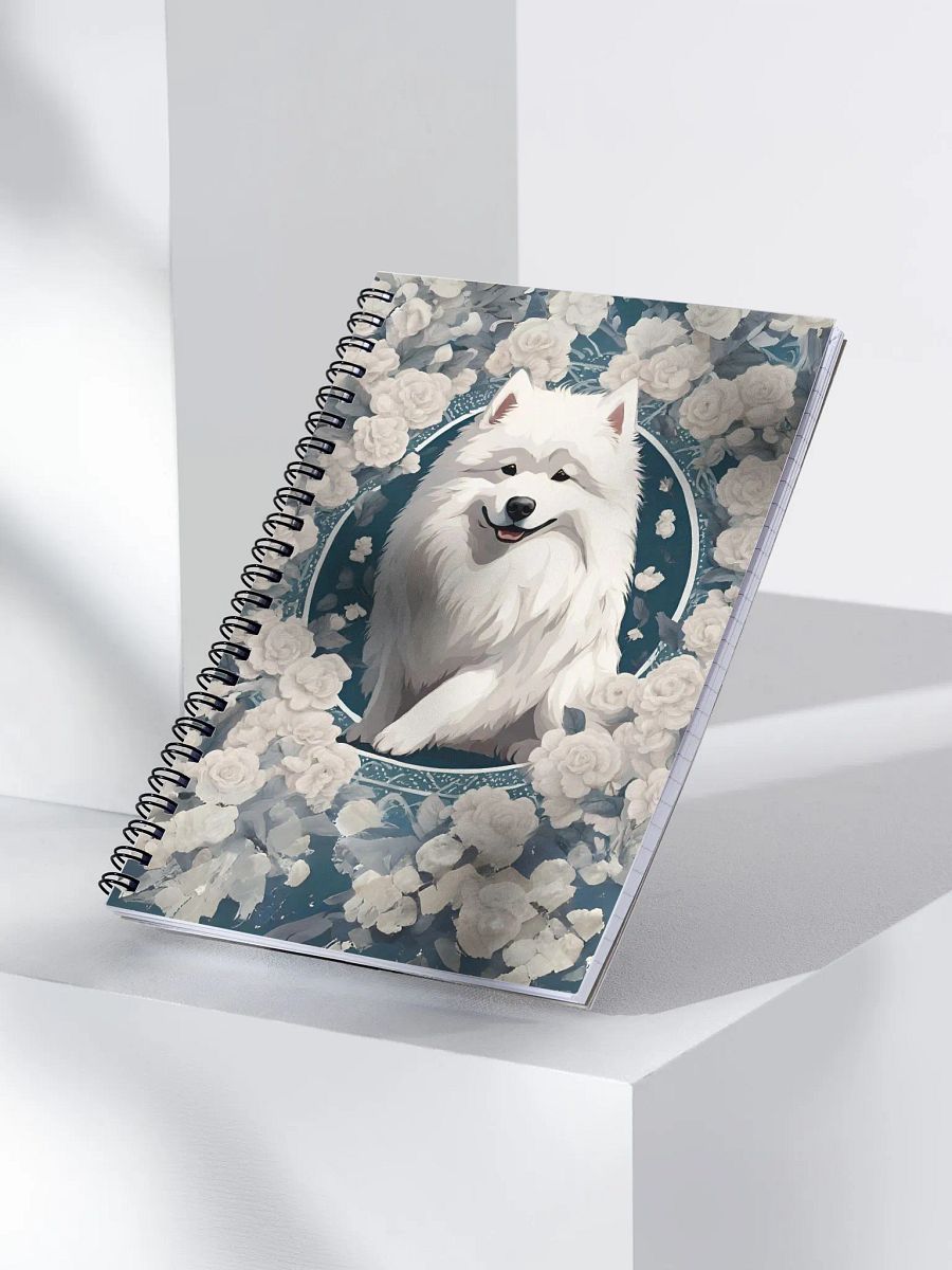 Vintage Samoyed Spiral Notebook product image (4)