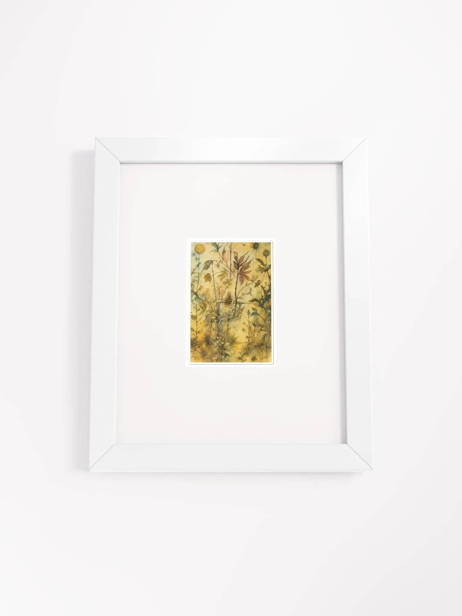 The Secret Garden Sketchbook Artprint Framed product image (1)