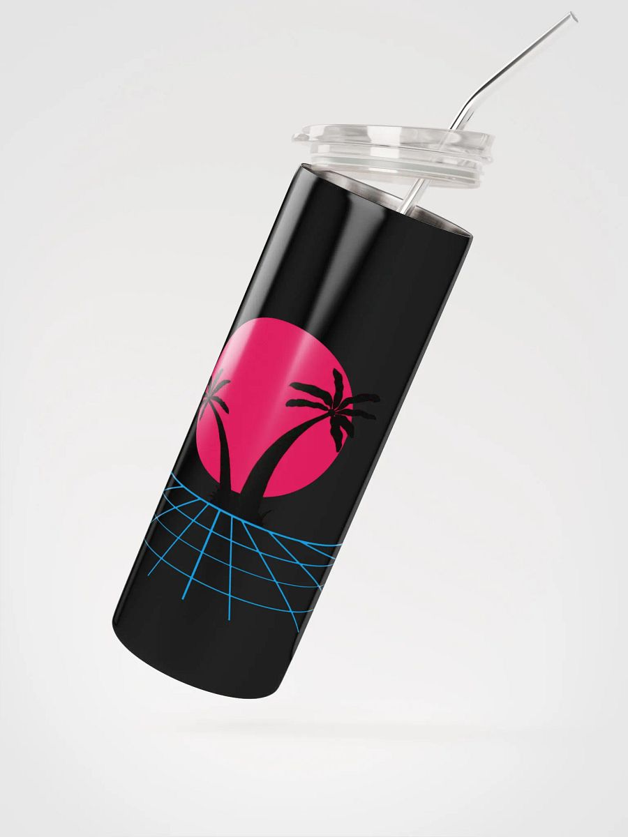 Retro-Futuristic Steel Tumbler product image (2)