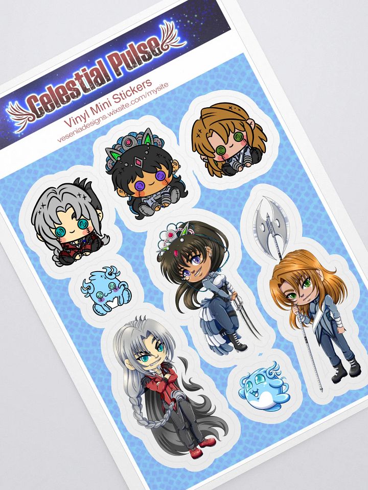 Celestial Pulse Sticker Sheet product image (1)