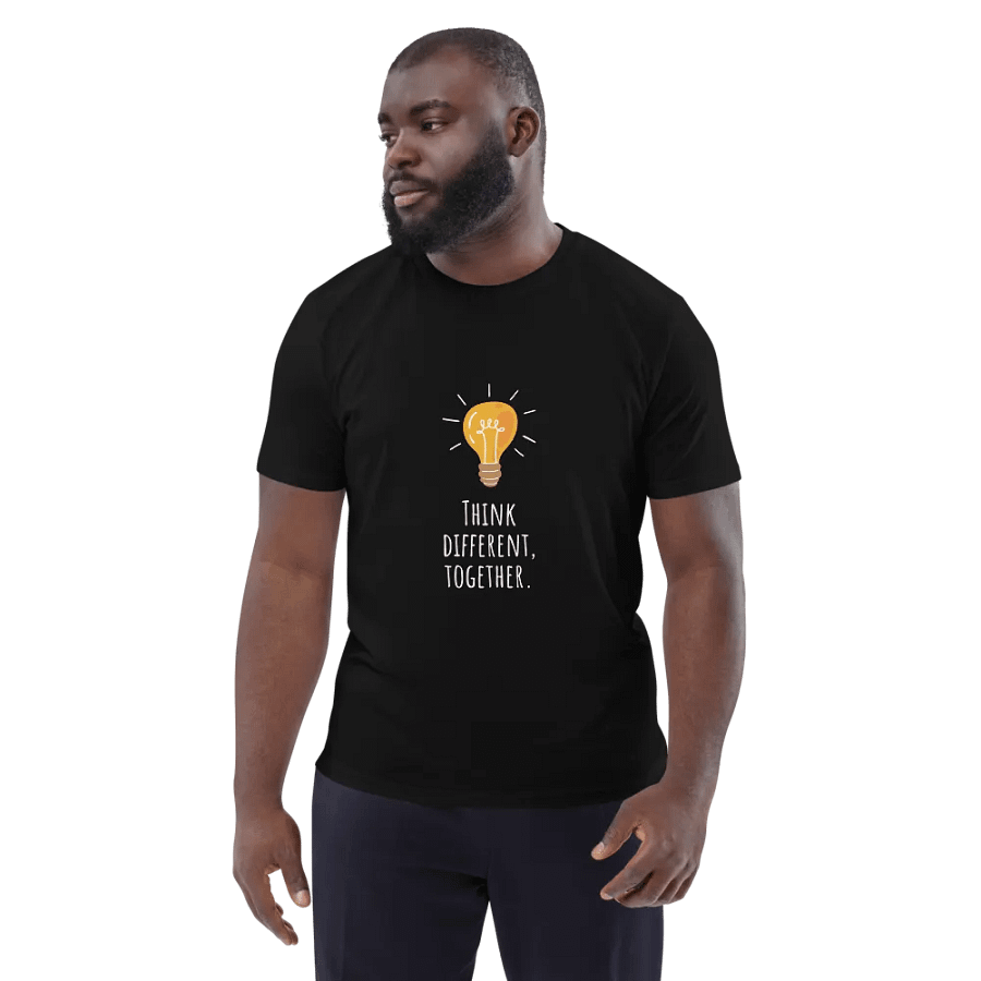 THINK DIFFERENT, TOGETHER. T-Shirt - 100% cotton product image (7)