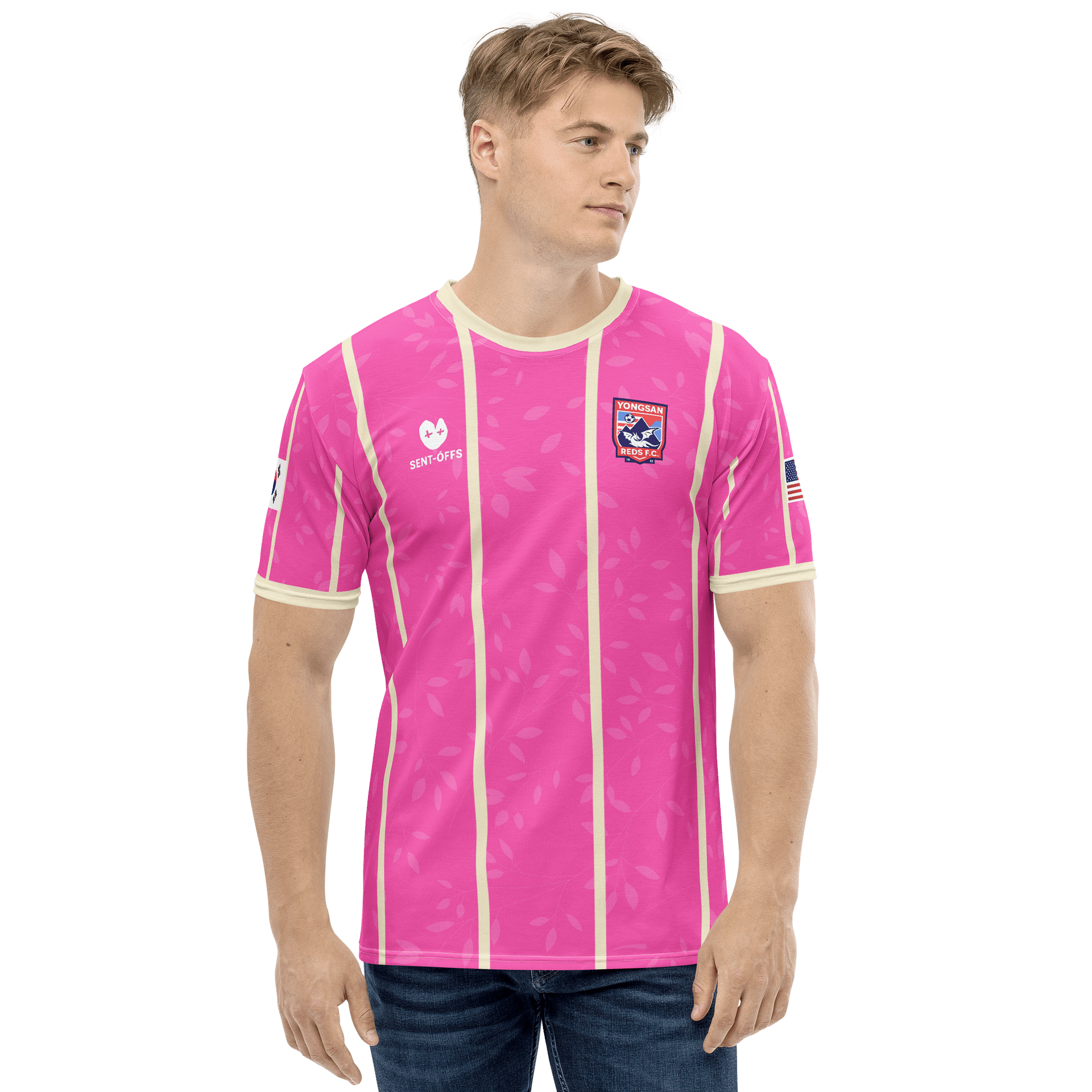 Yong San Reds FC Home Jersey Tee – Pink Edition product image (8)