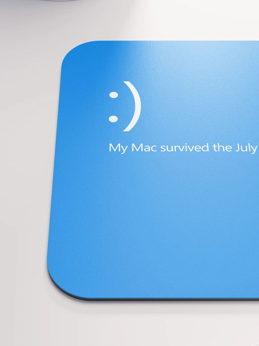 My Mac Survived Mouse Pad product image (6)