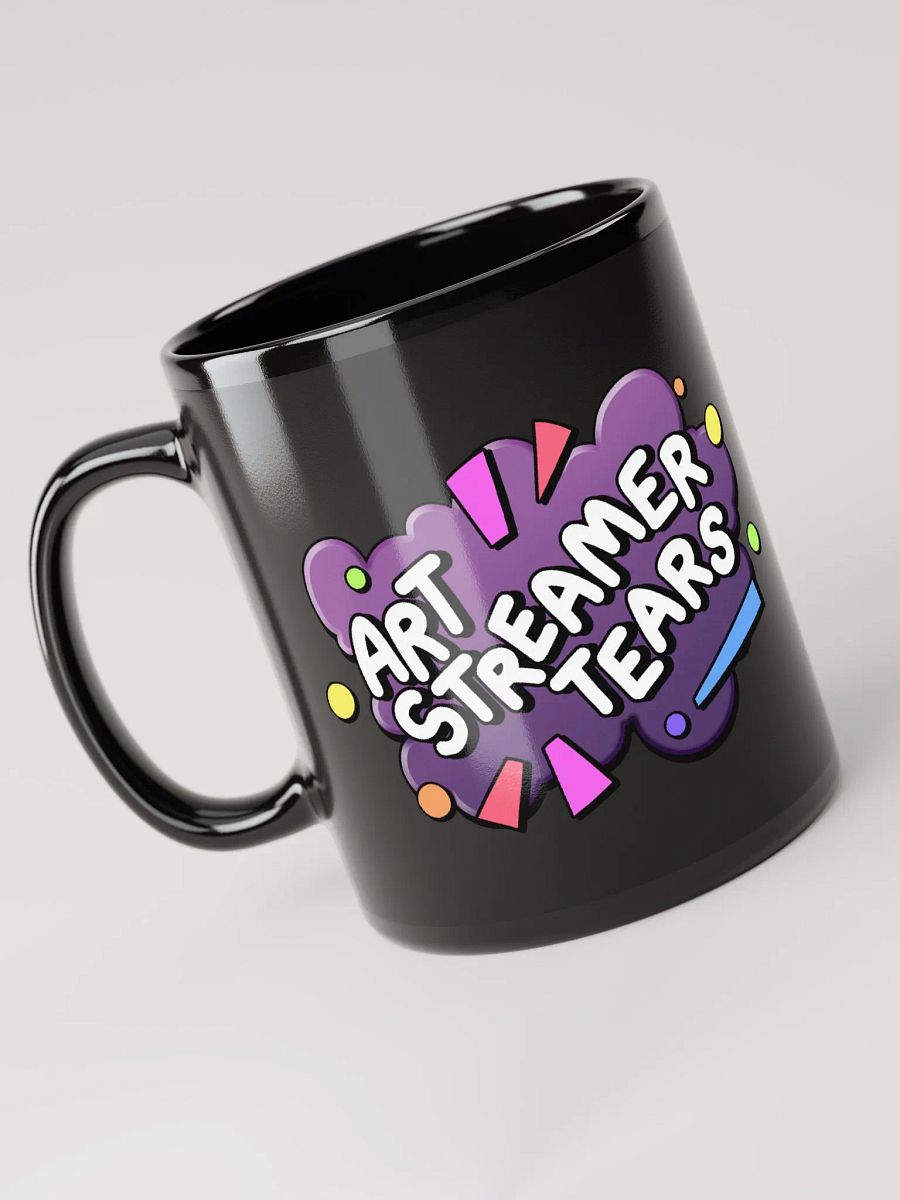 Art Streamer Tears Mug - Black product image (2)