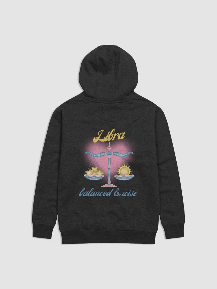 LIBRA BALANCED & WISE GRAPHIC HOODIE product image (1)