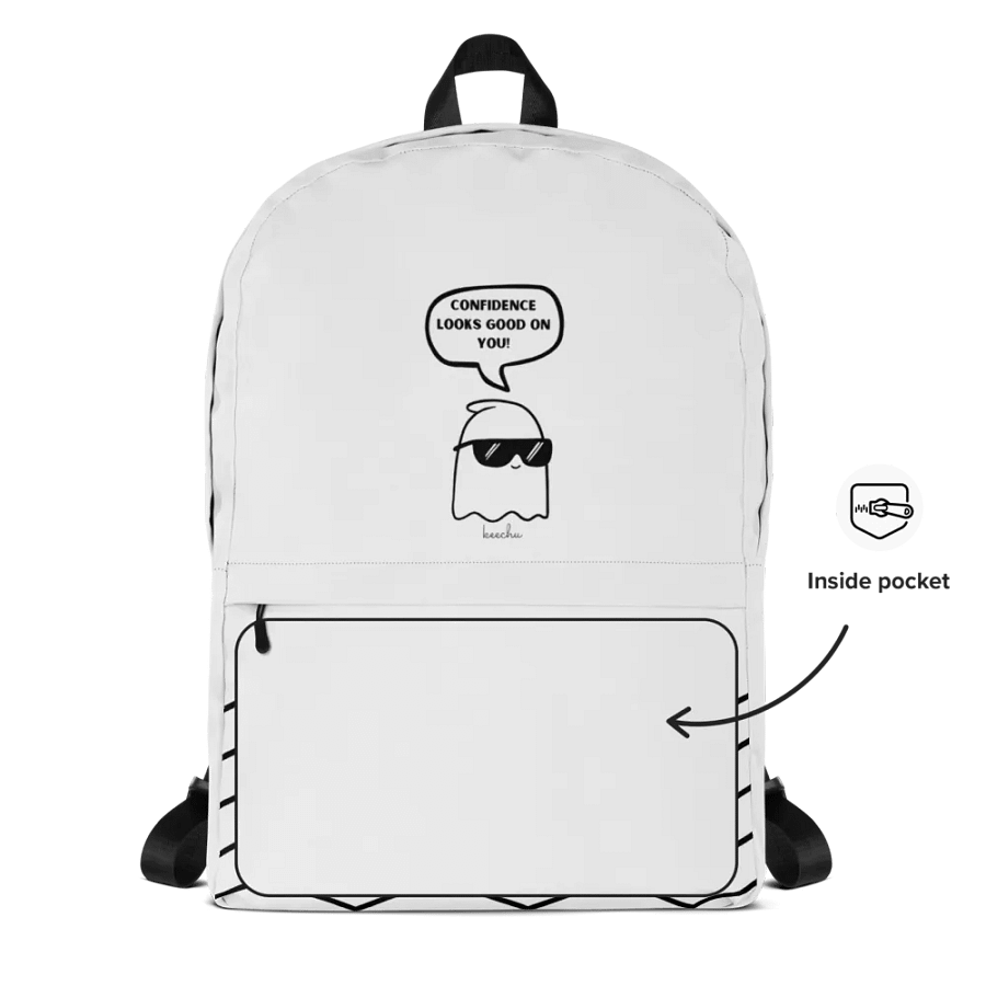 Confidence Ghost All-Over Backpack product image (5)