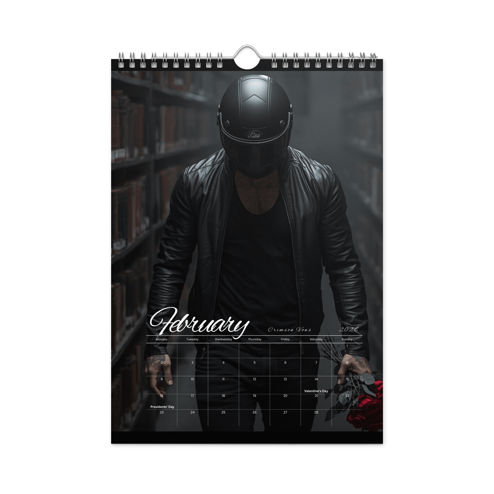 Darkness in the Stacks: A Year of Dangerous Book Boyfriends 2026 (Option 2) product image (4)