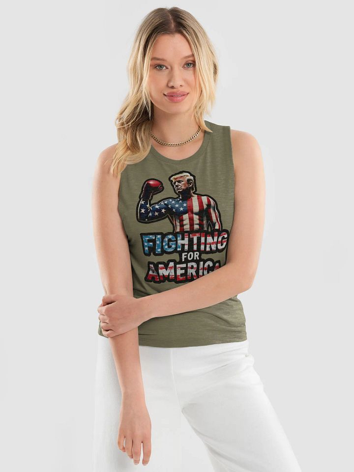 Women's Tank Top: Trump, Fighting for America product image (37)