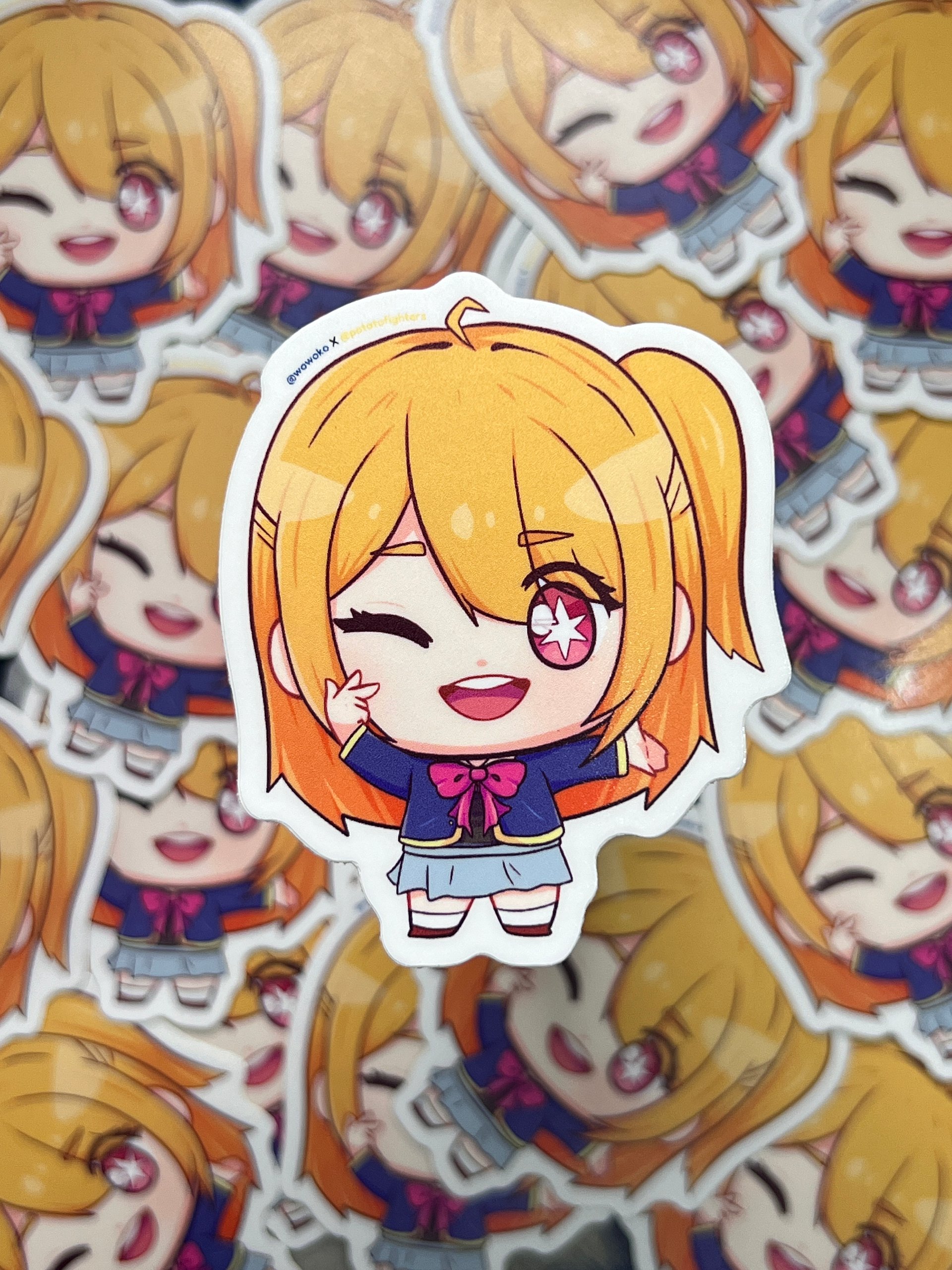 WoWoKo x Potato Fighers - Ruby - Sticker product image (1)