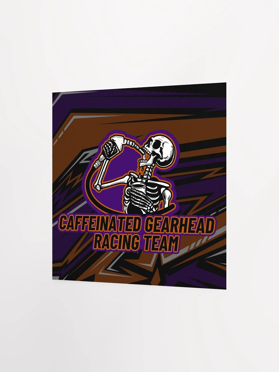 The Caffeinated Gearhead - Poster product image (2)