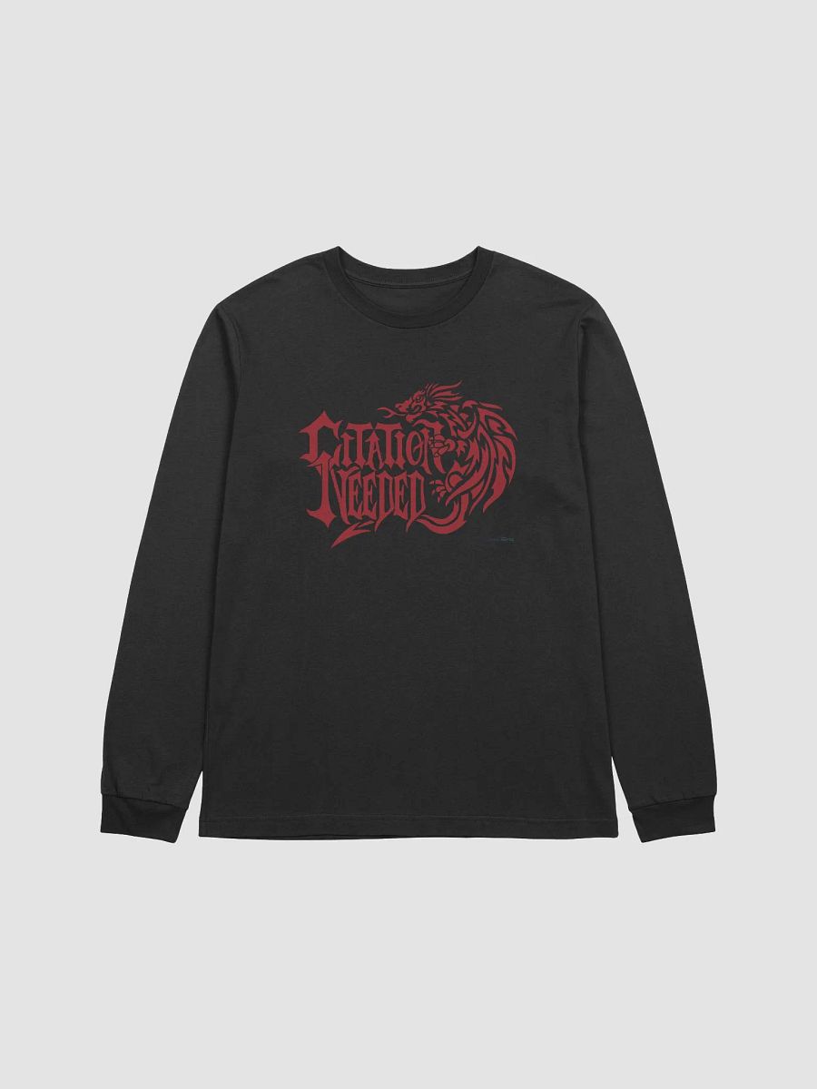 Citation Needed Metal Chaos Dragon Long Sleeved T-Shirt product image (5)