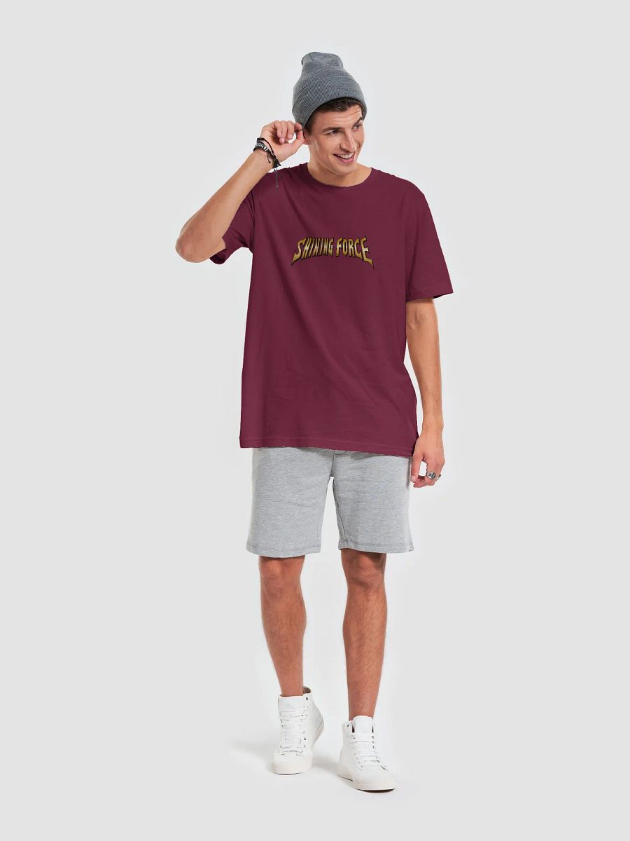 Shining Force Logo Gold Supersoft T-Shirt product image (86)
