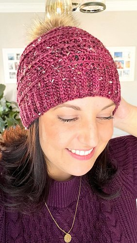 This one-skein beanie looks boutique-bought, but you can crochet it in one evening! (And I won’t tell anyone if you decide NO...