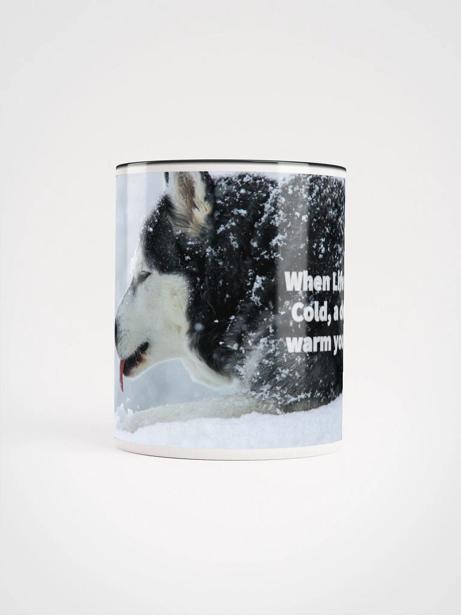 Mug Color in - Siberian Husky tastes the Snow product image (2)