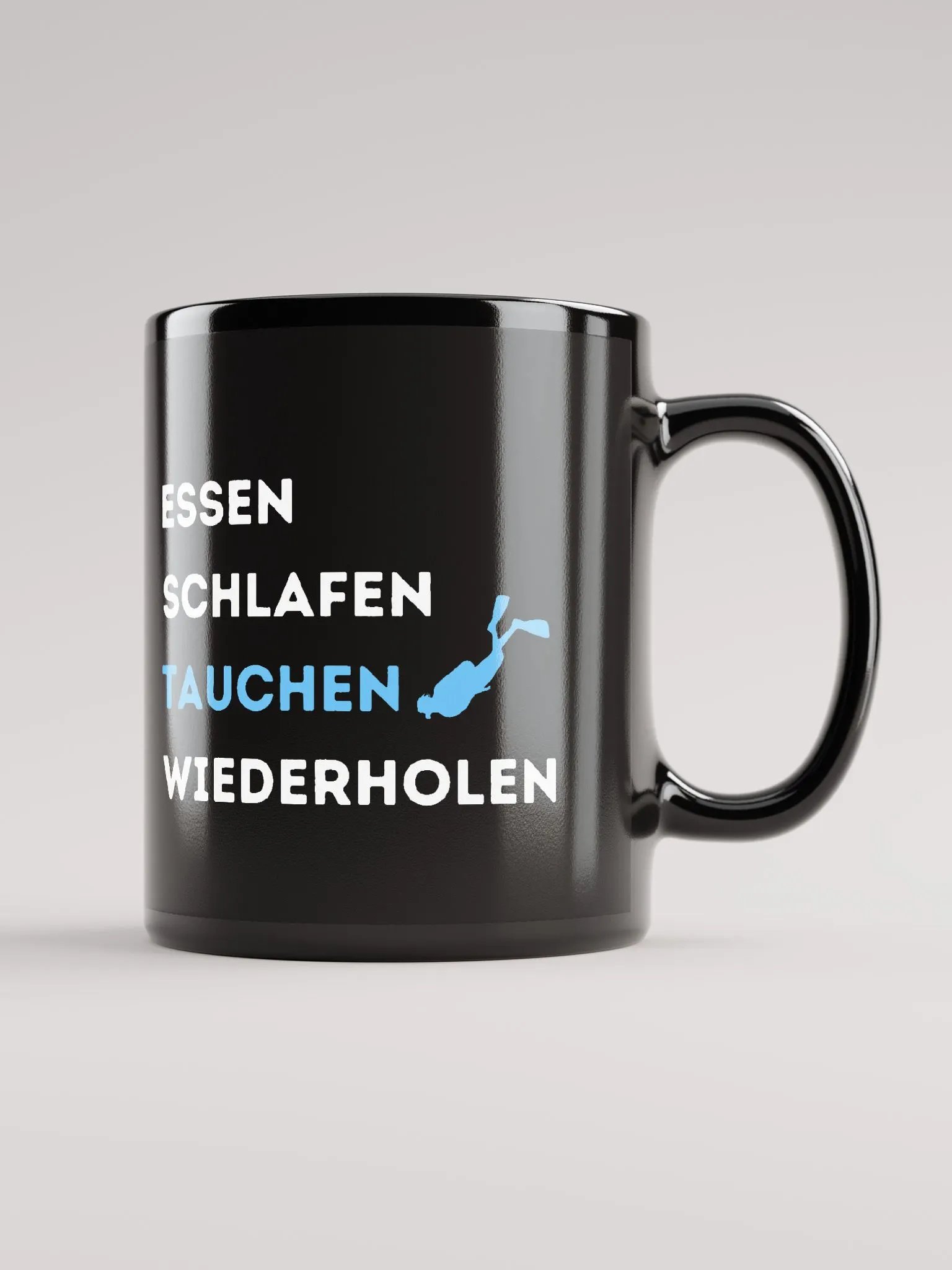 Essen Schlafen Tauchen Mug product image (2)