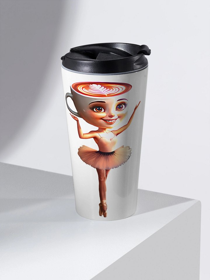 Ballerina Cappucina – Stainless Steel Travel Mug product image (2)