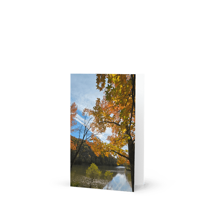 Autumn Serenity Greeting Card (blank) product image (1)