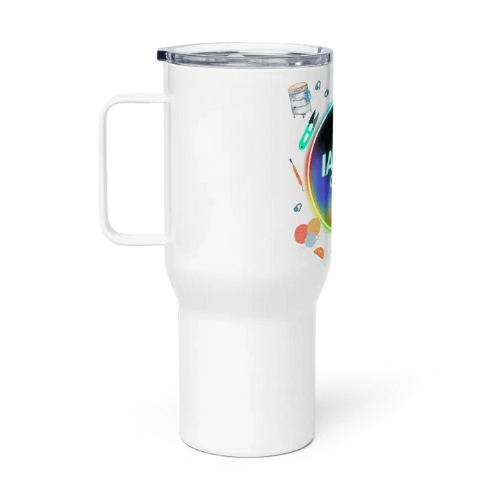 Ian's Crafts Logo Travel Mug with a Handle product image (2)