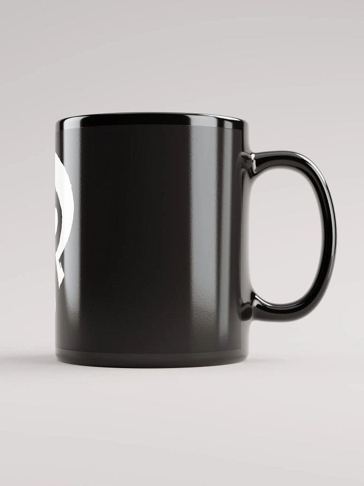 Black Glossy Mug - ROR White product image (1)