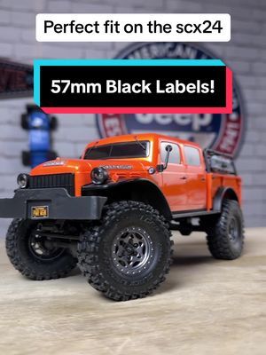 New @littleguyracingparts 57mm Black Labels! 🤩 Super soft and sticky 1.0 crawler tires. Perfect size for an scx24 or trx4m, or any other mini crawler 👍🏻 #rccarsoftiktok #rccrawler #rctruck #rc #fyp #rccar #unboxing #CapCut 