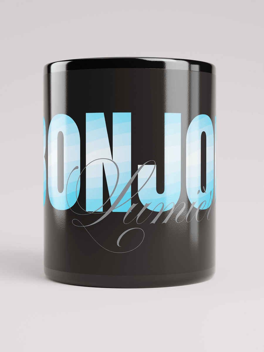 Mug Noir Bonjour Lumière - Cadeau Mug Message Positif product image (5)