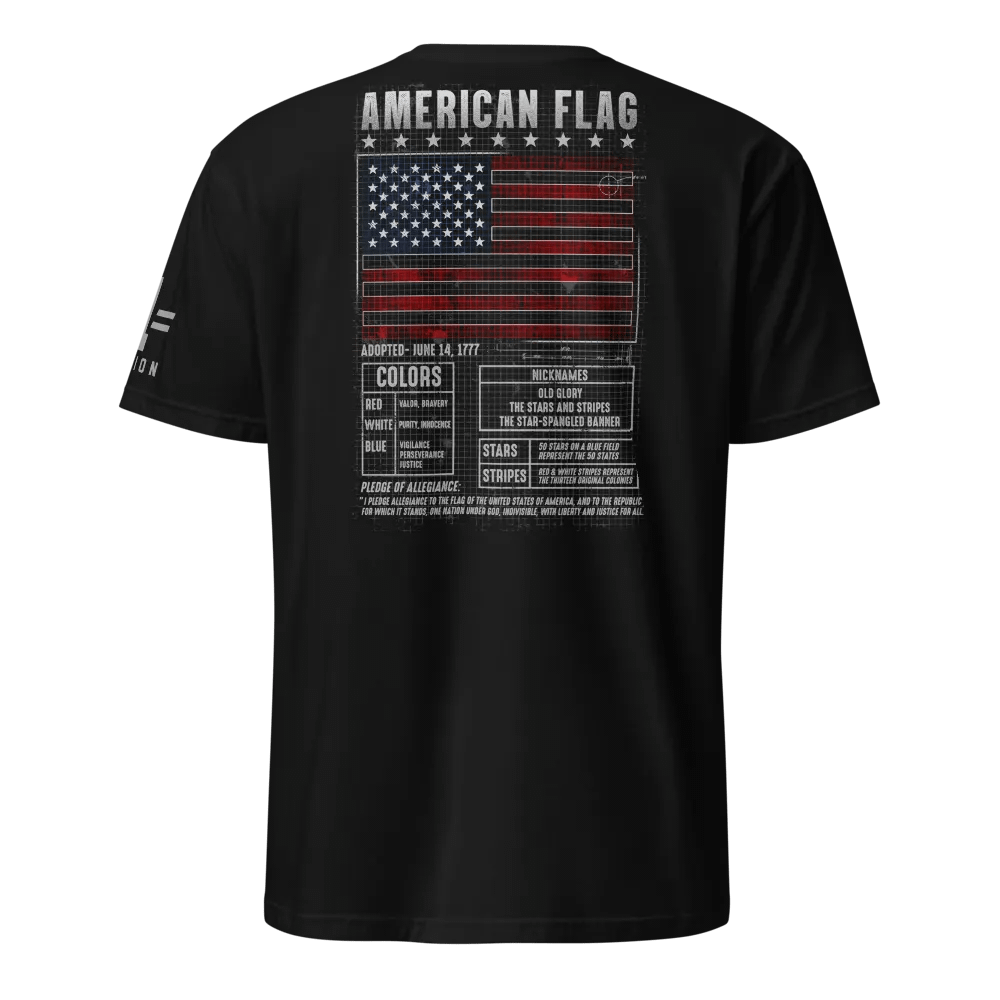 American Flag Blueprint product image (1)