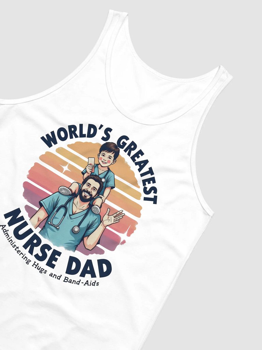 World's Greatest Nurse Dad Tank product image (16)