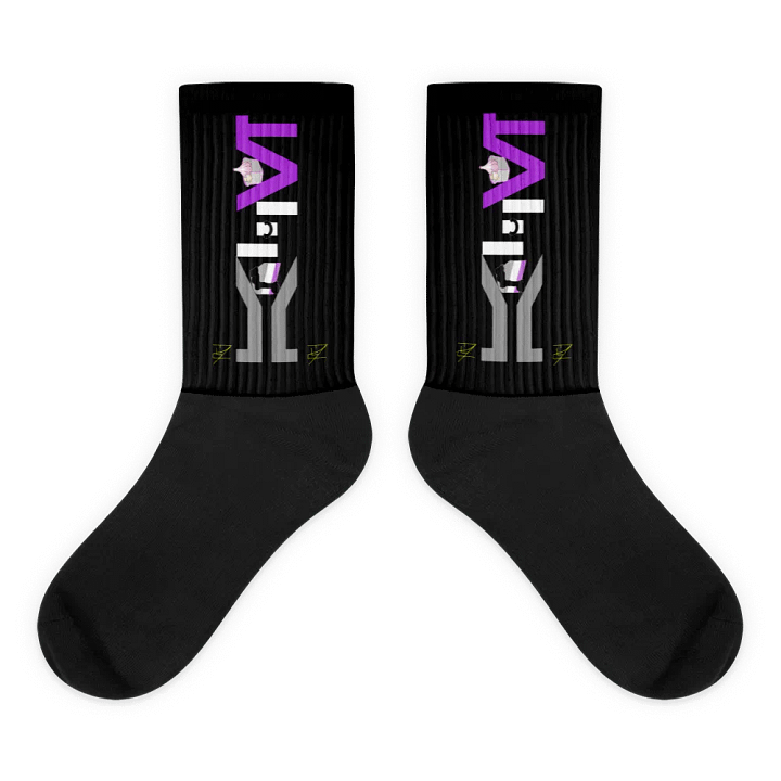 Aurebesh Ace Socks 1 (Black) product image (1)